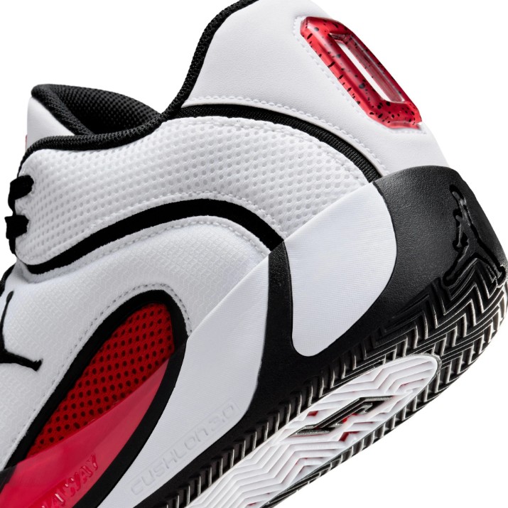 Adidași pentru bărbați Nike Jordan Tatum 4 White/Black/University Red, s.46