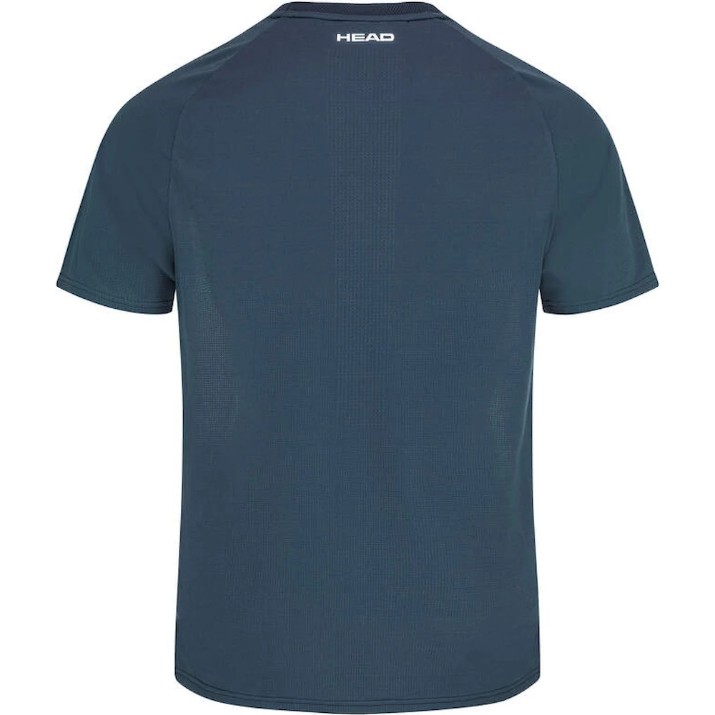 Детская футболка Head Topspin 164 Navy/White