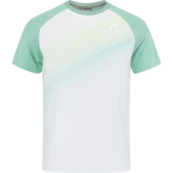 Детская футболка Head Topspin 128 Turquoise/White
