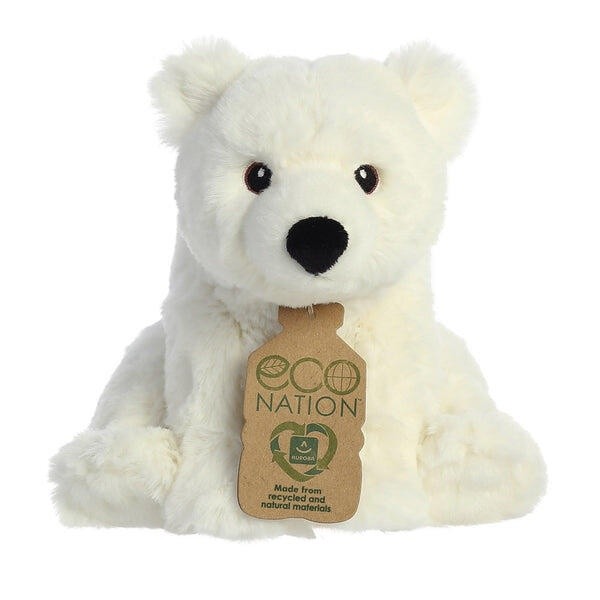 Мягкая игрушка Aurora Bear Eco Nation White (200021A)