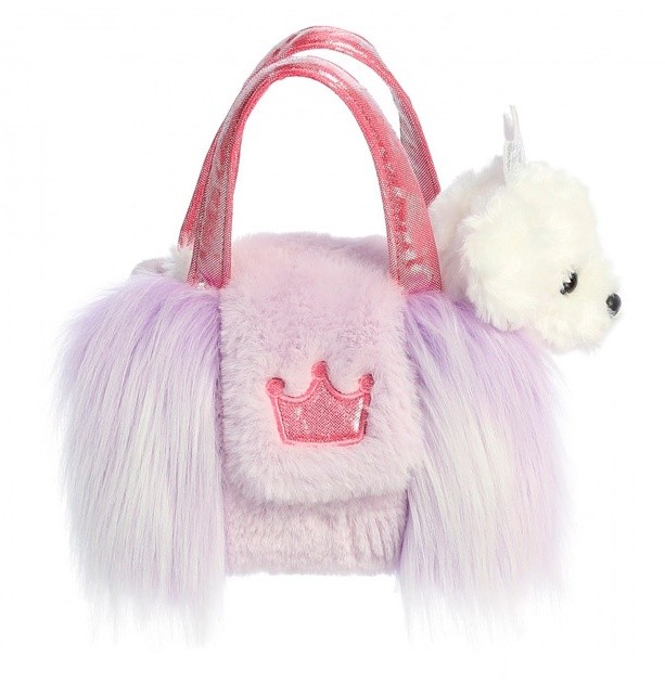 Jucărie de pluș Aurora Puppy White 20cm (210517D)