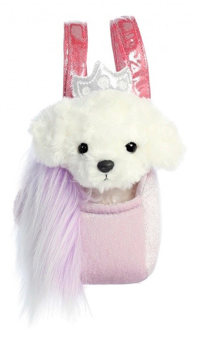 Jucărie de pluș Aurora Puppy White 20cm (210517D)