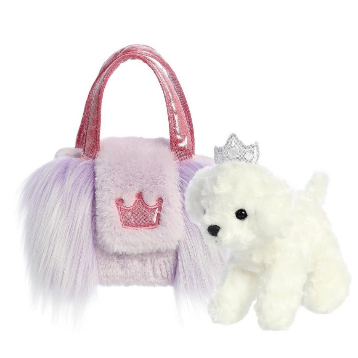 Jucărie de pluș Aurora Puppy White 20cm (210517D)
