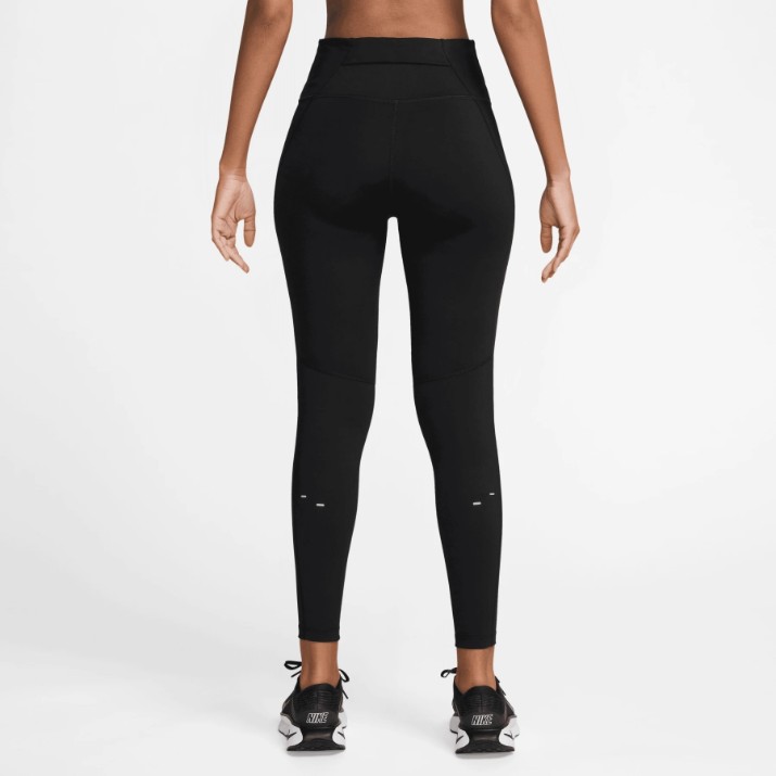Женские леггинсы Nike Tempo High-Waisted 7/8 Running Black/Reflective Silver, s.L