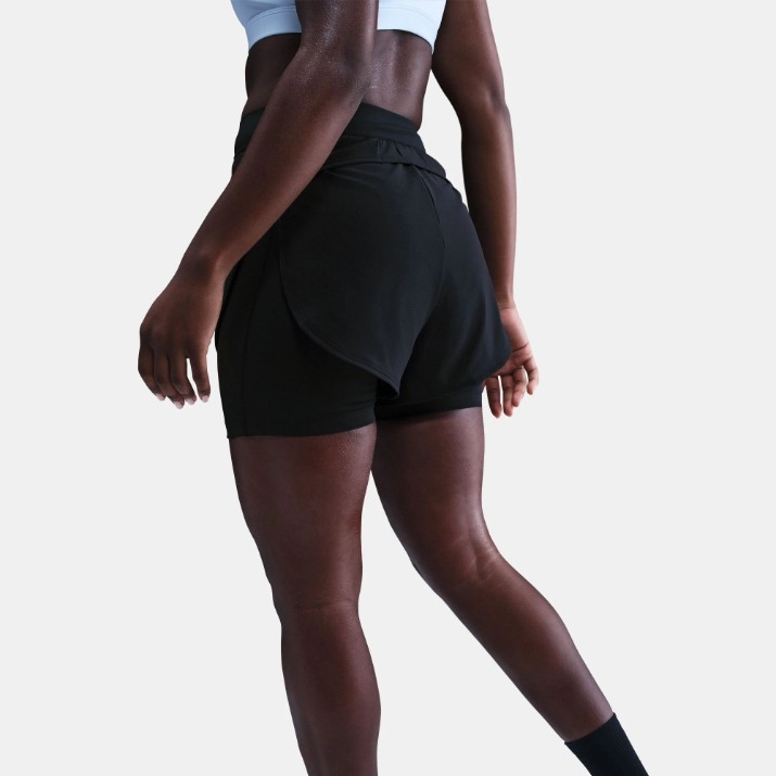 Pantaloni scurți dame Nike Universa Black/Anthracite/Dark Smoke Grey, s.S