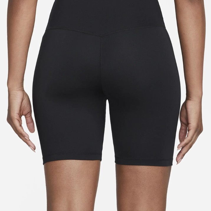 Pantaloni scurți dame Nike W Nk One Df Hr 7In Short Black/White, s.L