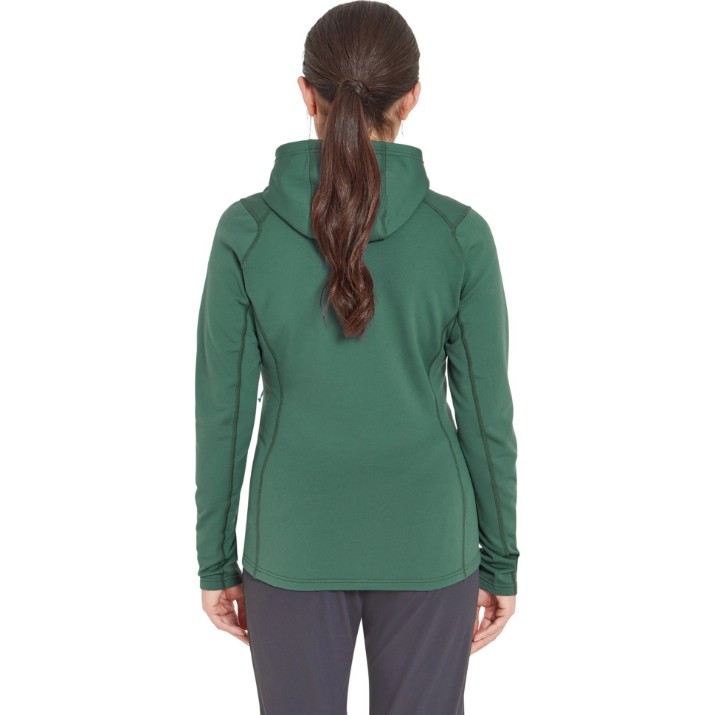 Женская толстовка Rab Superflux Hoody 10 Green Slate