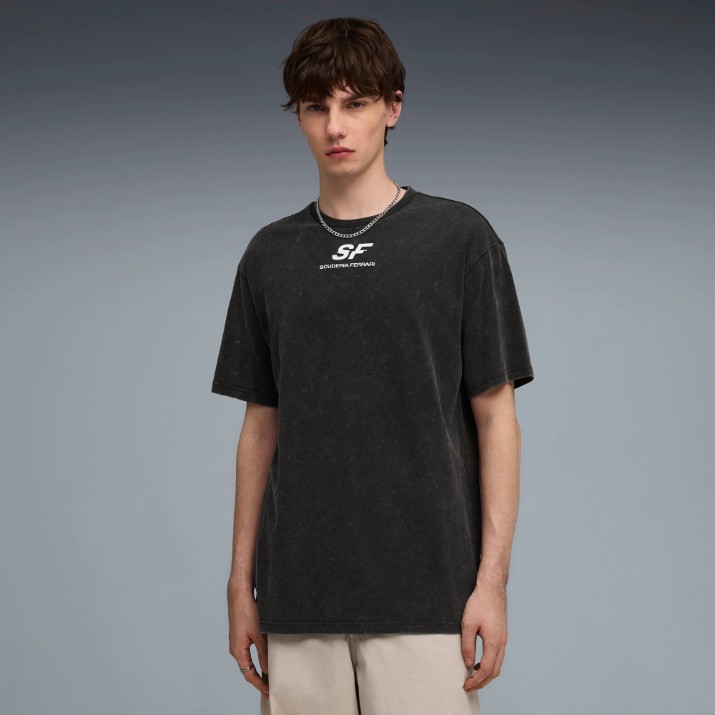 Tricou bărbătesc Puma Ferrari Car Graphic Puma Black, s.XXL