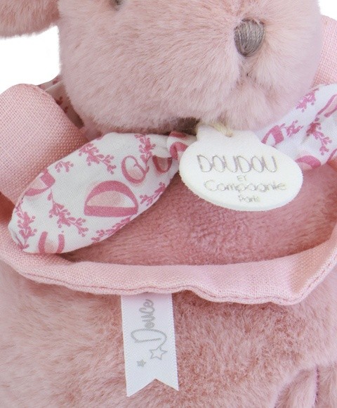 Мягкая игрушка Doudou Rabbit Music Pink 20cm (DC4366)