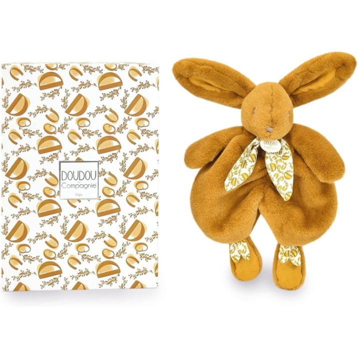 Мягкая игрушка Doudou Rabbit Mustard Yellow 29cm (DC4151)
