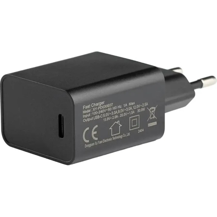Încărcător Fissibot USB-C Black (FBTCH)
