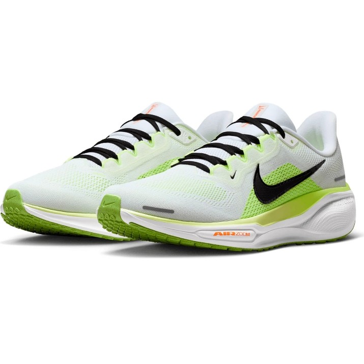 Adidași pentru bărbați Nike Pegasus 41 White/Volt Ice/Barely Volt/Black, s.45