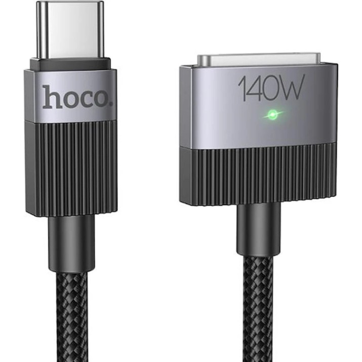 Cablu USB Hoco U141 Magnetic Type-C to Mag3 Black