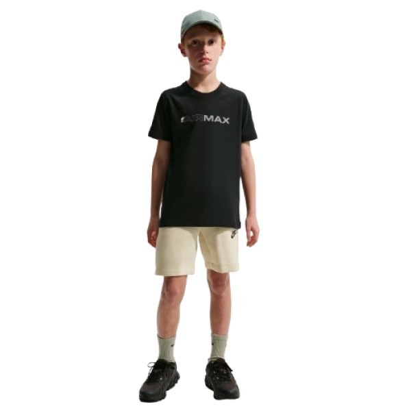 Tricou pentru copii Nike Sportswear Big Kids Air Max Black, s.M