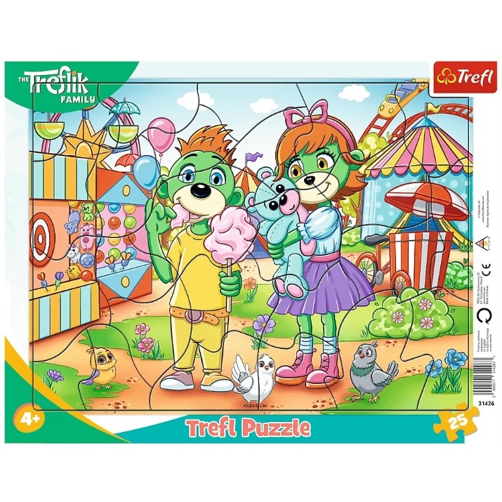 Пазл Trefl Treflik Family 25pcs (31426)