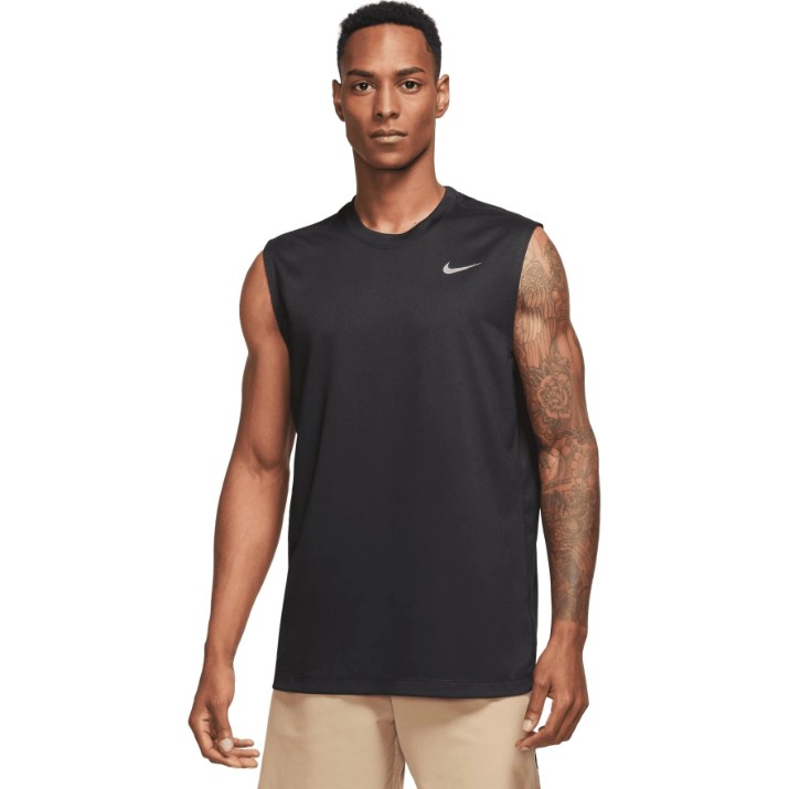 Мужская майка Nike Dri-Fit Legend Black/Matte Silver, s.M