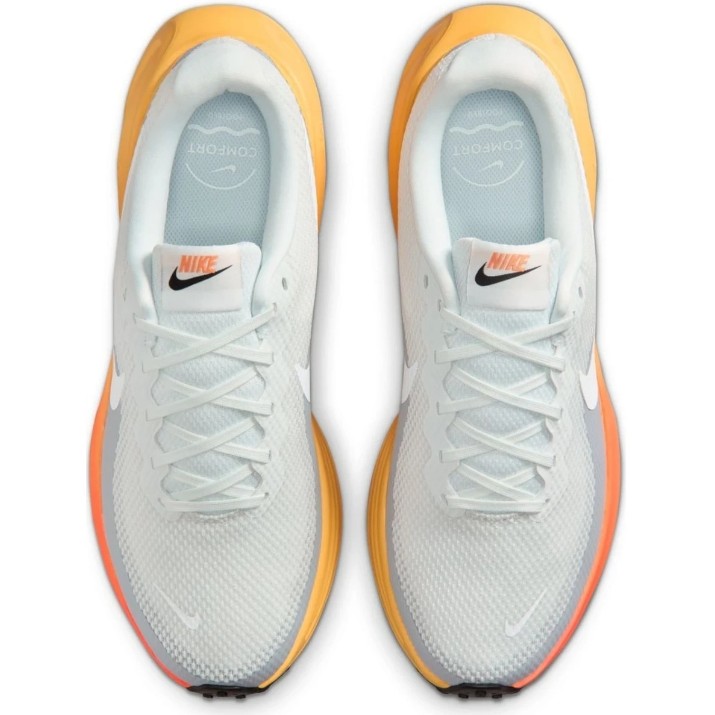 Кроссовки мужские Nike Revolution 8 Road Running Off-White/Wolf Grey/Topaz Gold/White, s.45