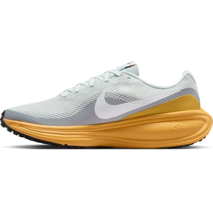 Adidași pentru bărbați Nike Revolution 8 Road Running Off-White/Wolf Grey/Topaz Gold/White, s.45.5