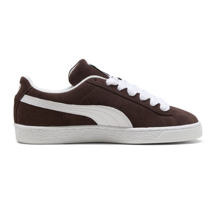Ghete pentru copii Puma Suede Classic Chocolate Brown/Puma White, s.39