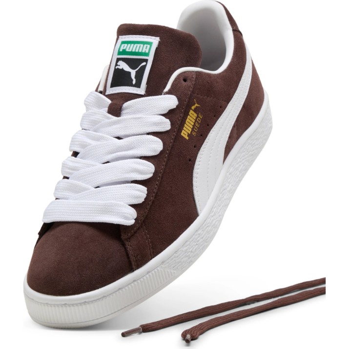 Ghete pentru bărbați Puma Suede Classic Chocolate Brown/Puma White, s.40.5