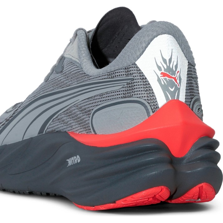 Кроссовки мужские Puma Velocity Nitro 4 Gray Echo/Red Glamour, s.43