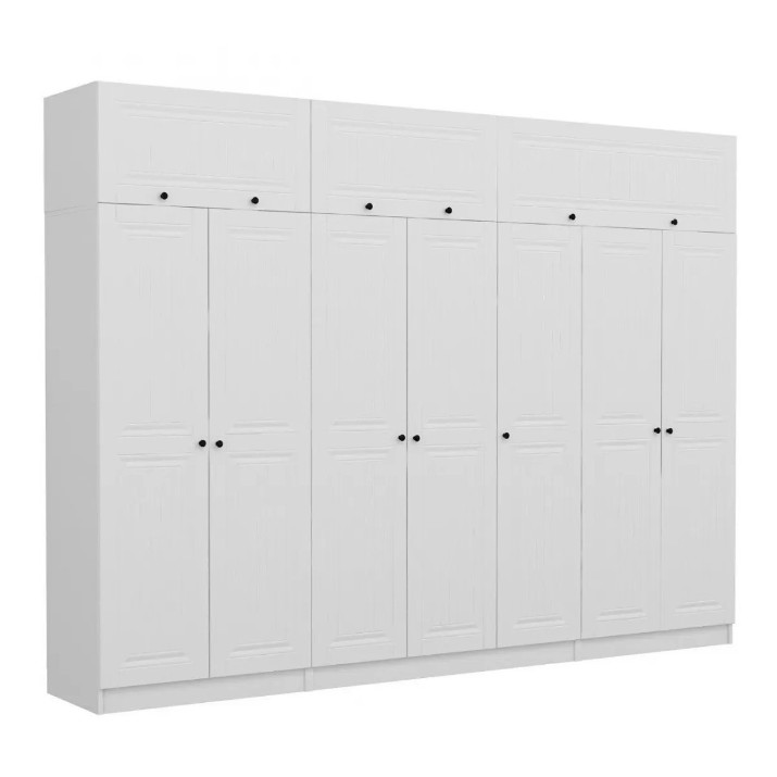 Шкаф Trendy Kale 5231 White 315x255x52cm GTR004572