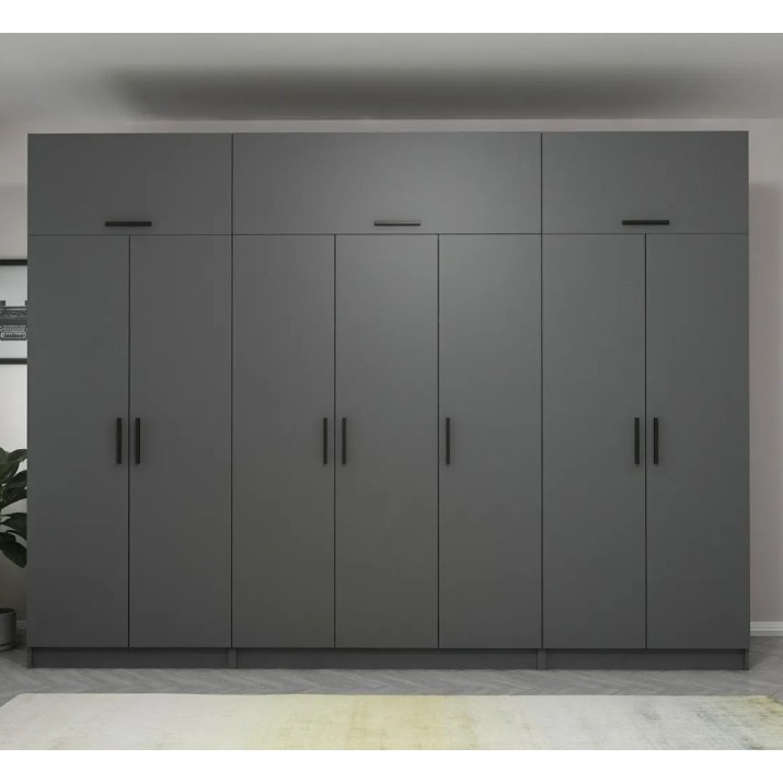 Шкаф Trendy Kale 5268 Anthracit 315x255x52cm GTR004595
