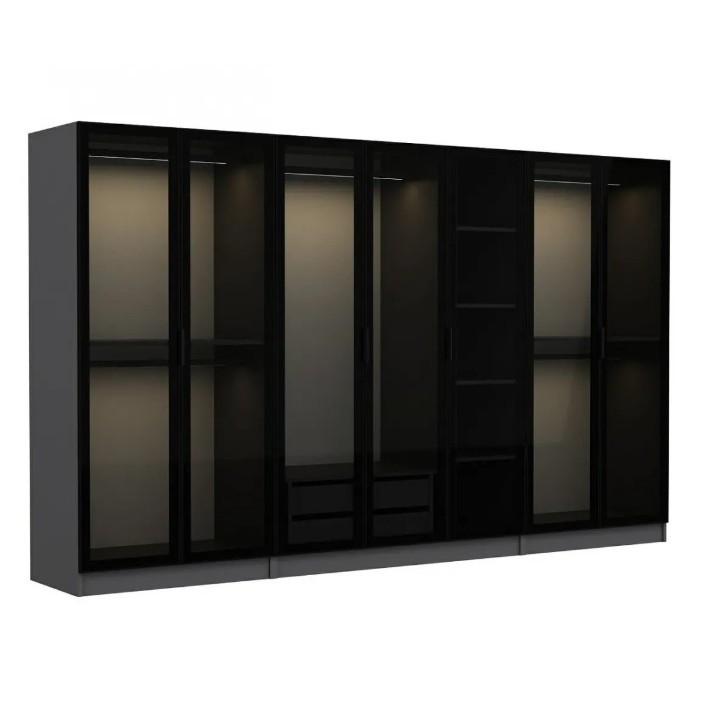 Dulap Trendy Kale 6094 Anthracit/Black 315x210x52cm GTR004629