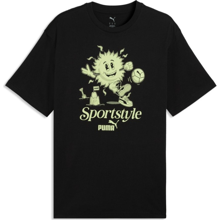 Tricou bărbătesc Puma Graphic Sun Puma Black, s.M