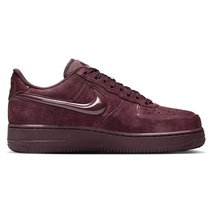 Кеды женские Nike Air Force 1 07 Burgundy Crush, s.38