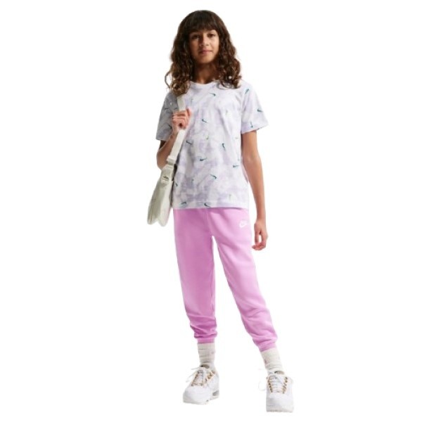 Детская футболка Nike Sportswear White/Mean Green, s.M