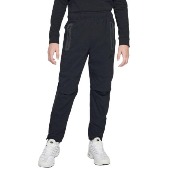 Детские спортивные штаны Nike Tech Older Kids Black, s.M