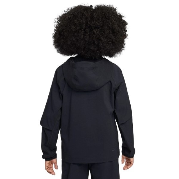 Детская толстовка Nike Tech Older Kids Triple Black, s.L