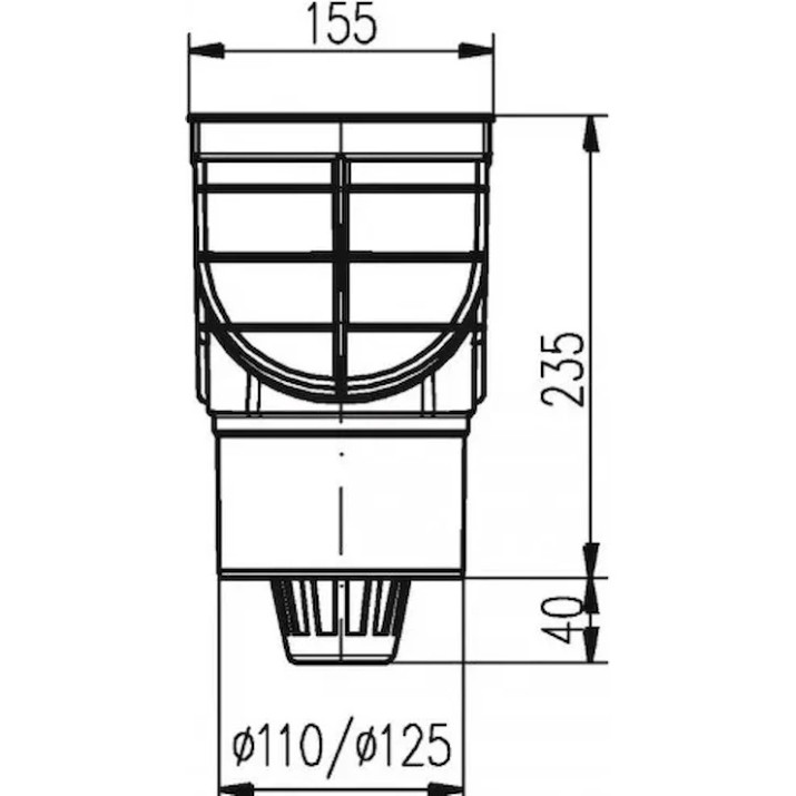 Colector pluvial Chudej 0111729