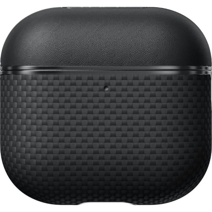 Чехол для наушников Pitaka Aramid Fiber Magnetic Case for AirPods 4 Black/Gray (APM2404)