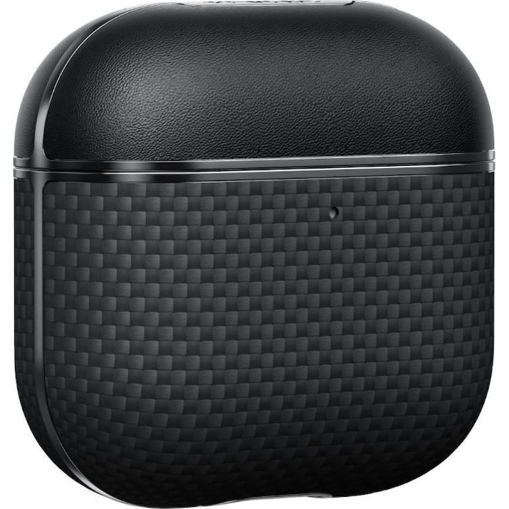 Чехол для наушников Pitaka Aramid Fiber Magnetic Case for AirPods 4 Black/Gray (APM2404)
