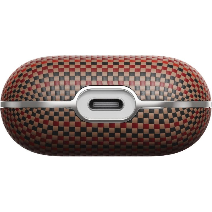 Husă pentru căști Pitaka Aramid Fiber Magnetic Case for AirPods 4 Sunset (APM2405)