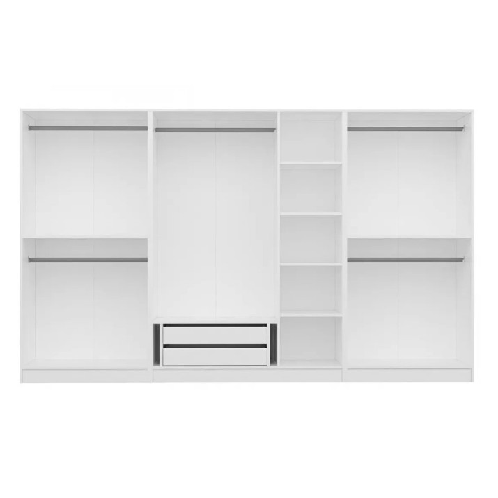 Шкаф Trendy Kale Mebran 4012 White 315x190x52cm GTR001828