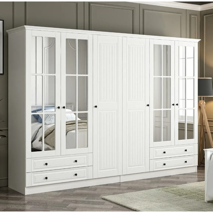 Шкаф Trendy Kale Mebran 4020 White 270x190x52cm GTR001826
