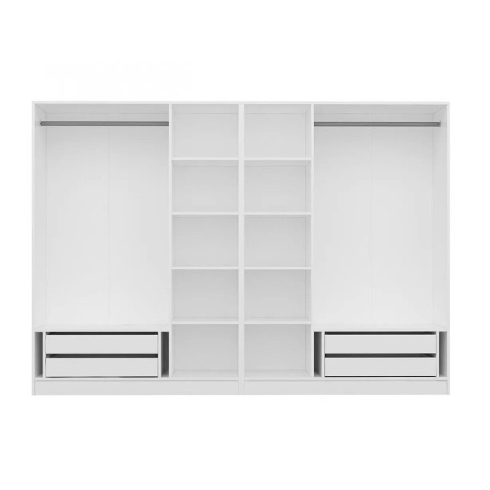 Шкаф Trendy Kale Mebran 4020 White 270x190x52cm GTR001826
