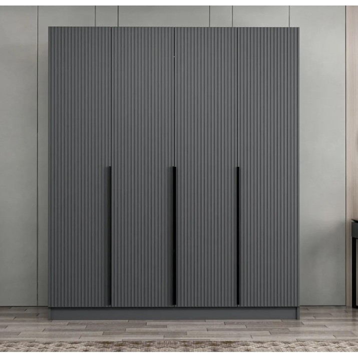 Шкаф Trendy Kale Plus 7774 Anthracit 180x210x52cm GTR004874