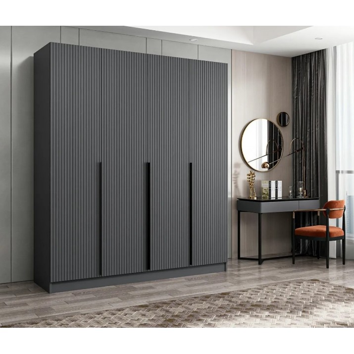 Шкаф Trendy Kale Plus 7774 Anthracit 180x210x52cm GTR004874