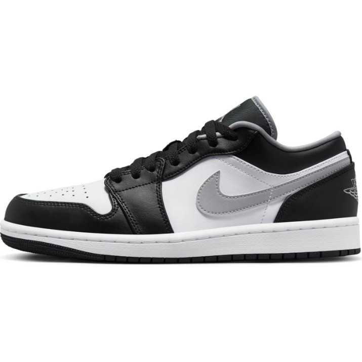 Ghete pentru bărbați Nike Air Jordan 1 Low Black/White/Particle Grey, s.40.5