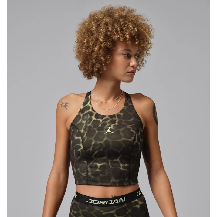 Bustieră Nike Jordan Sport Top Luminous Green, s.L