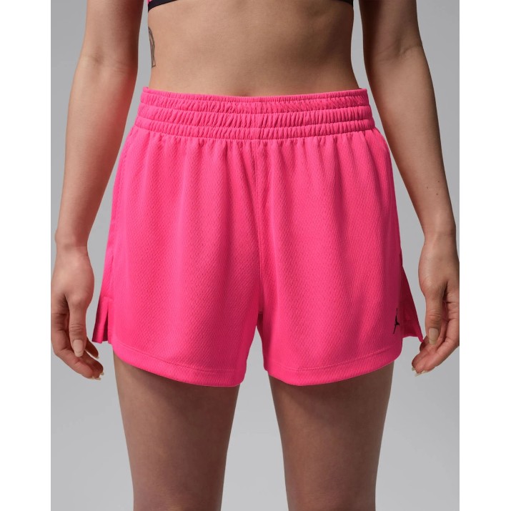 Pantaloni scurți dame Nike Jordan Sport Womens Mesh Hyper Pink/Black, s.XS