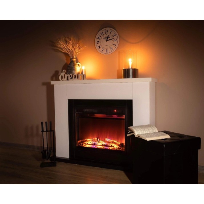 Электрокамин Art Flame Brooklyn & Lorance White