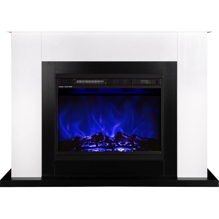 Электрокамин Art Flame Brooklyn & Lorance White