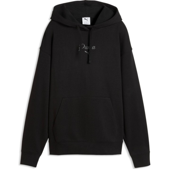 Hanorac damă Puma Ess Script Comfort H Puma Black, s.XS