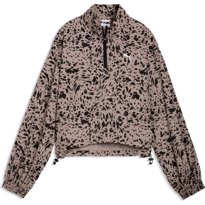 Jachetă damă Puma Ess Graphic Animal Sandstone, s.XS