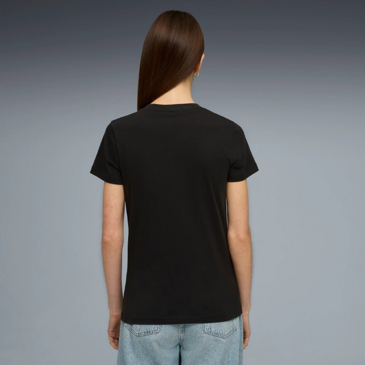 Женская футболка Puma Essentials Script Puma Black, s.XL